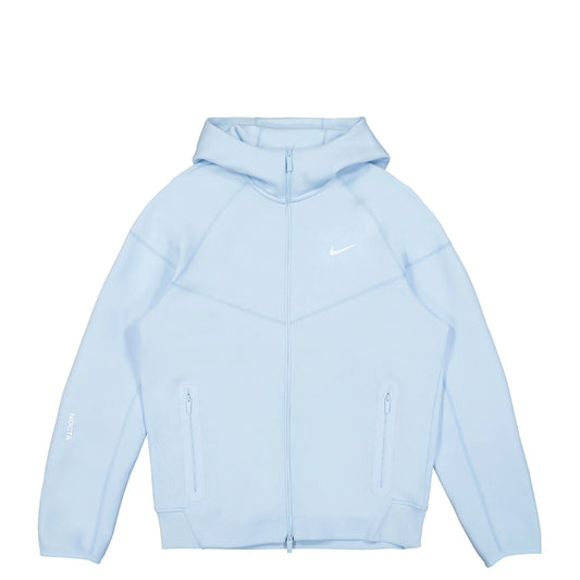 NOCTA Tech Fleece Hoodie in Blue front view