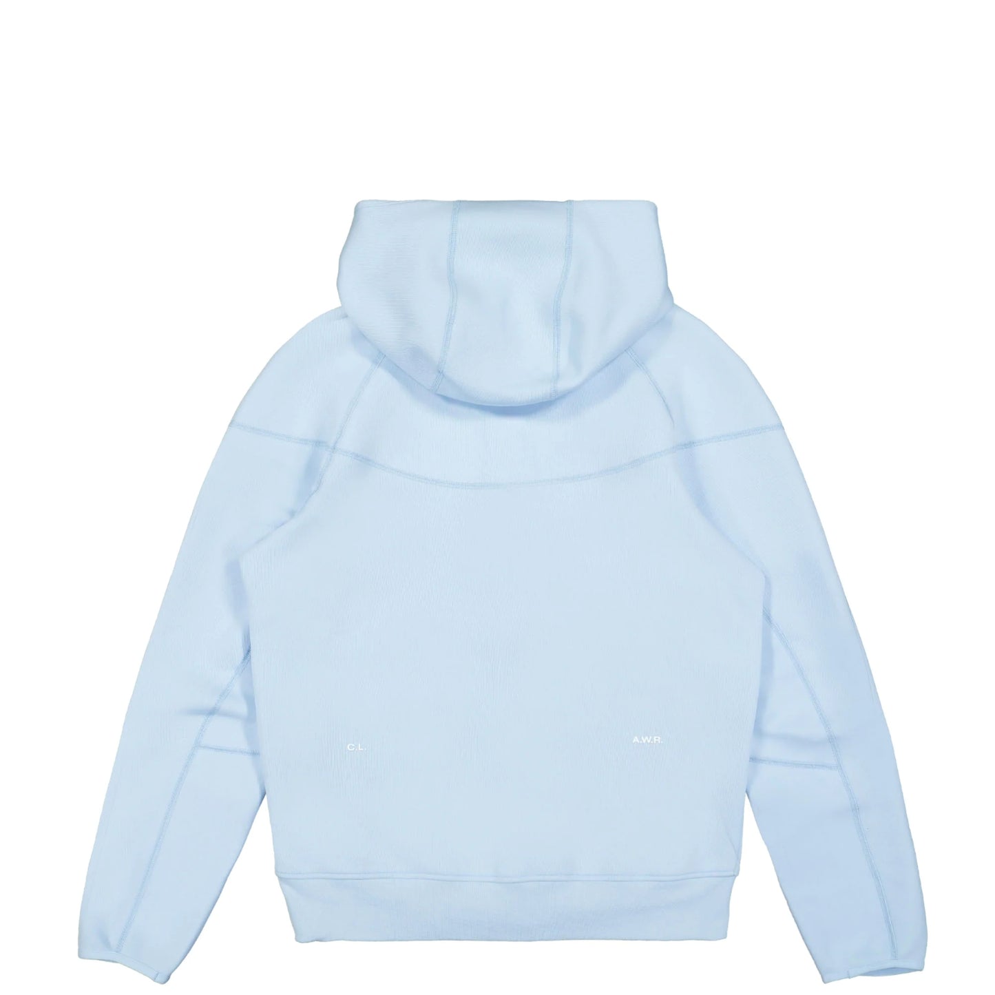 NOCTA Tech Fleece Hoodie in Blue back view