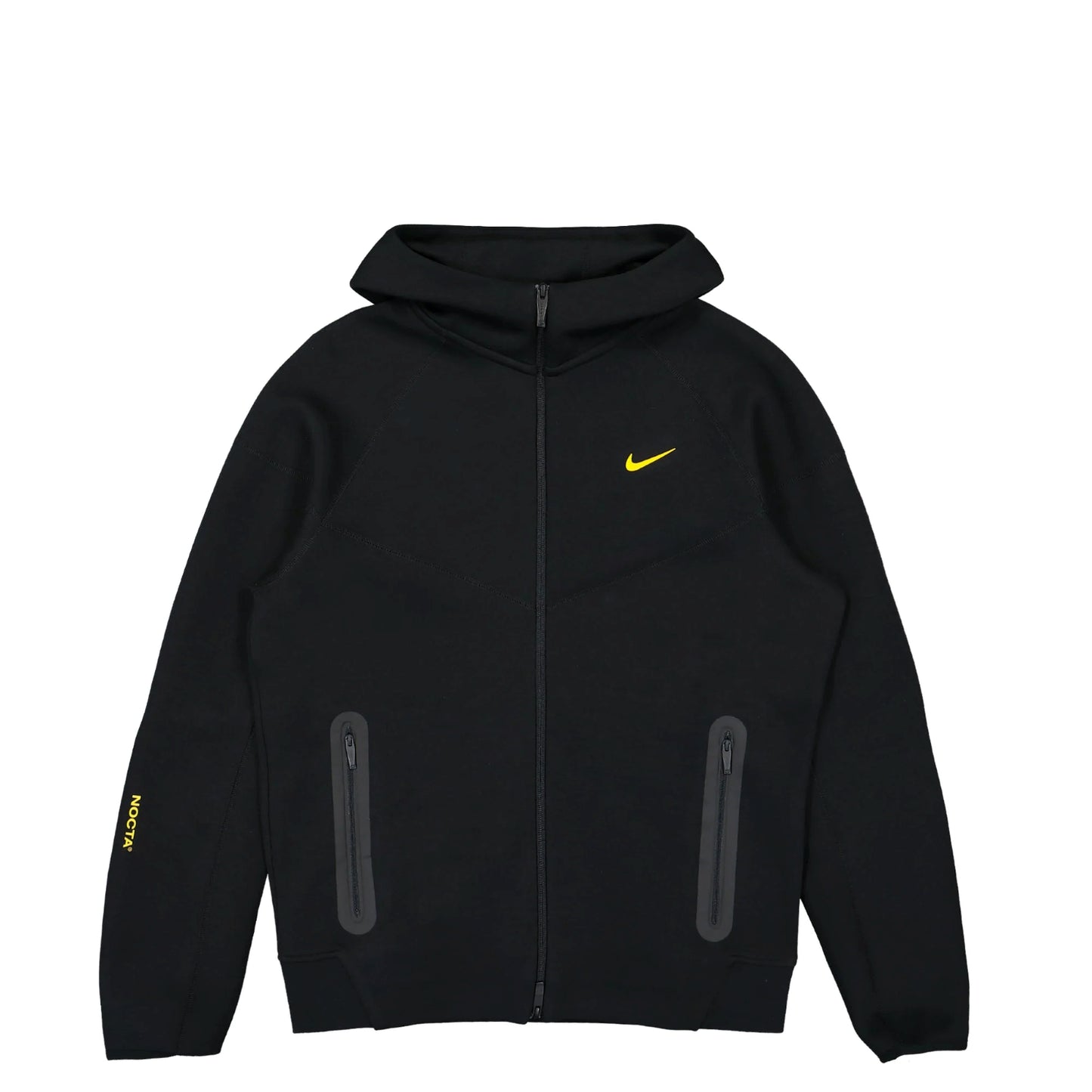 NOCTA Tech Fleece Hoodie in Black front view