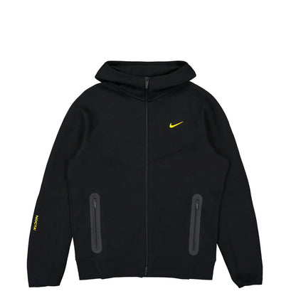 NOCTA Tech Fleece Hoodie in Black front view